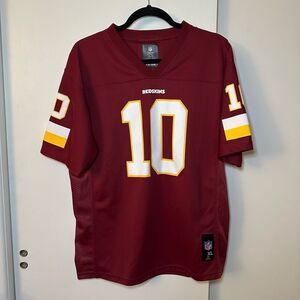 NFL Team Apparel Youth Washington Redskins Football Jersey #10 YXL EUC